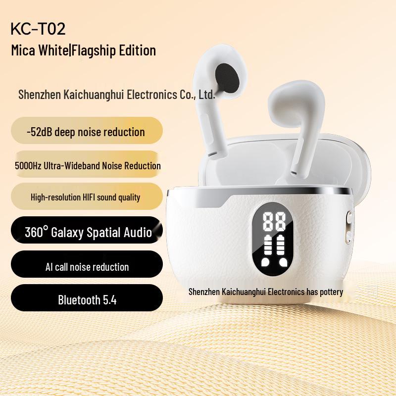 BearTek Semi-In-Ear Bluetooth Earphones KC-T02 with Power Display
BearTek Semi-In-Ear Bluetooth Earphones KC-T02 with Power Display