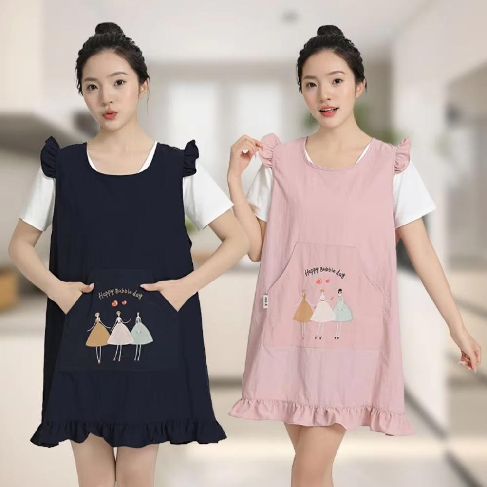 Stain-Resistant Waterproof Apron Soft Kitchen Apron Cartoon Vest Style Apron Summer сірий
Stain-Resistant Waterproof Apron Soft Kitchen Apron Cartoon Vest Style Apron Summer сірий