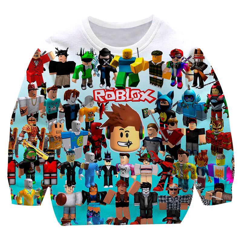 2025 Year New Style Roblox Round Neck Hoodie Boy Autumn Winter Sweatshirt Clothes Long Sleeve Cartoon Casual Round Collar Fashion Pullover 3-4 Years
2025 Year New Style Roblox Round Neck Hoodie Boy Autumn Winter Sweatshirt Clothes Long Sleeve Cartoon Casual Round Collar Fashion Pullover 3-4 Years