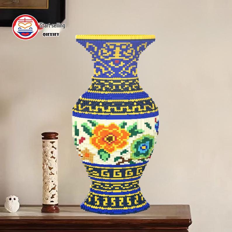 Blue & White Porcelain Building Blocks: Educational Toys for Boys & Girls – Trendy Puzzles & Living Room Flower Ornaments
Blue & White Porcelain Building Blocks: Educational Toys for Boys & Girls – Trendy Puzzles & Living Room Flower Ornaments