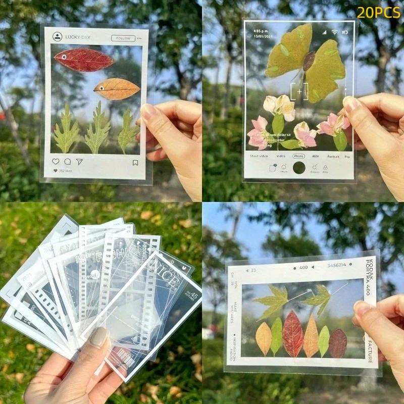 Diy Transparent Specimen Bookmarks Plastic Frame For Pressed Leaves Flowers Pressed Flowers Herbarium Journal Scrapbooking 20PCS
Diy Transparent Specimen Bookmarks Plastic Frame For Pressed Leaves Flowers Pressed Flowers Herbarium Journal Scrapbooking 20PCS