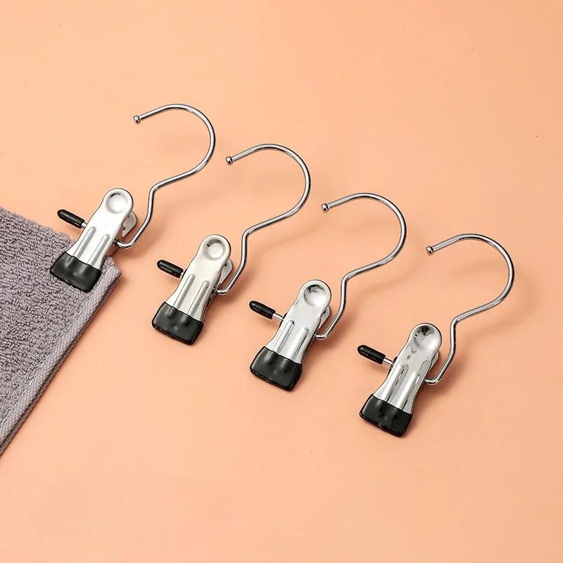 4Pcs Non-marking Storage Clips Multifunctional Clips for Pants Skirts Socks & Clothes Drying
4Pcs Non-marking Storage Clips Multifunctional Clips for Pants Skirts Socks & Clothes Drying