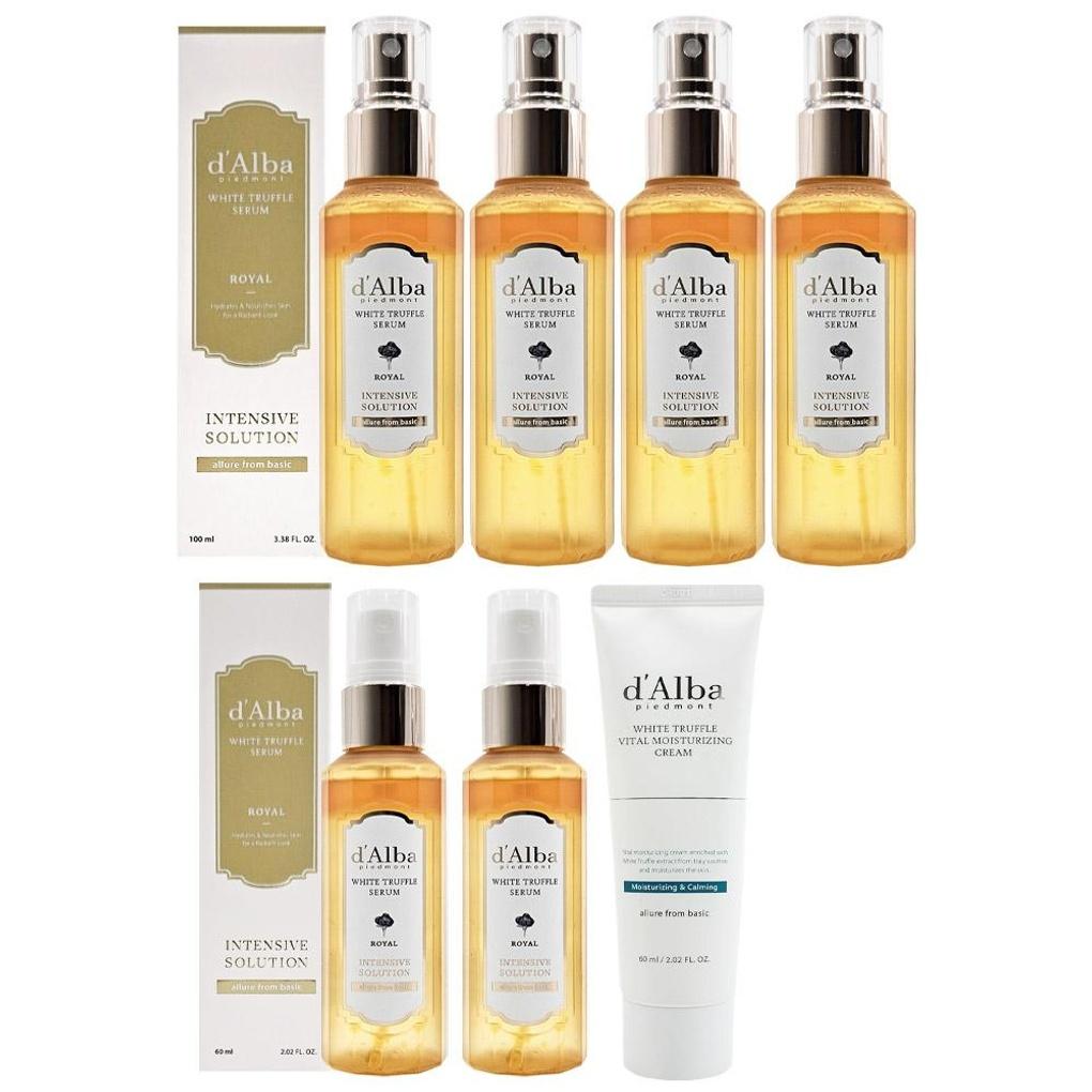 d Alba Season 5 Royal Serum 100ml x 4 + 60ml x 2 + Vital Cream d Alba Season 5 Royal 100ml x 4 + 60ml x 2 + Vital
d Alba Season 5 Royal Serum 100ml x 4 + 60ml x 2 + Vital Cream d Alba Season 5 Royal 100ml x 4 + 60ml x 2 + Vital