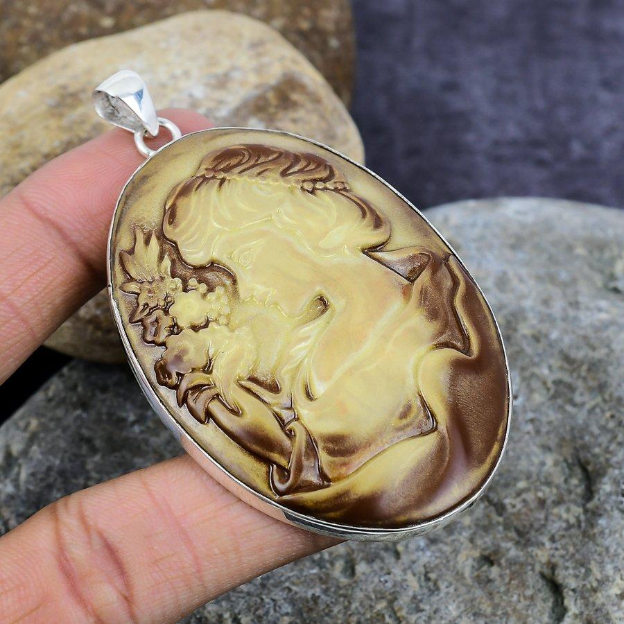 Camiyo Bone Face Gemstone Handmade 925 Sterling Silver Jewelry Подвеска для подарка
Camiyo Bone Face Gemstone Handmade 925 Sterling Silver Jewelry Подвеска для подарка
