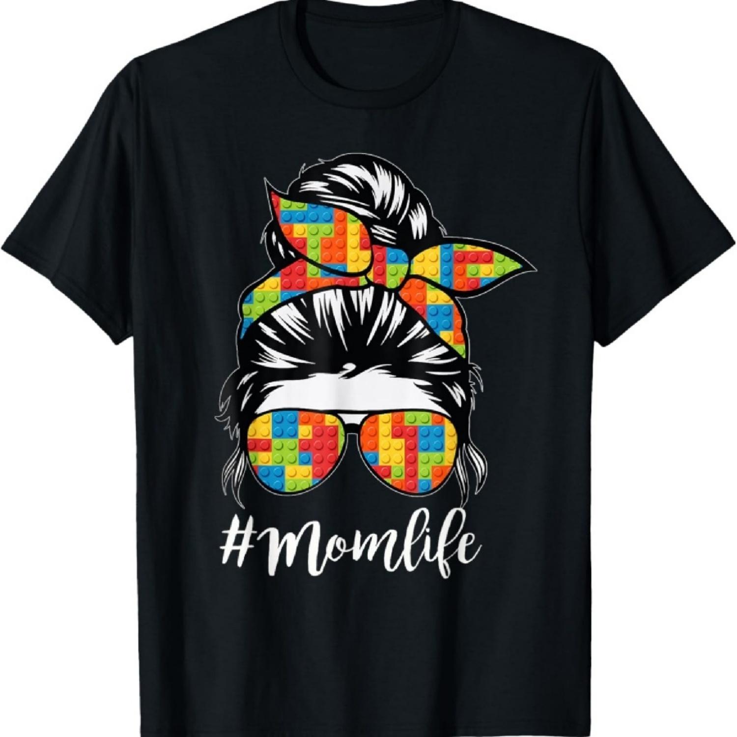 Building Block Messy Bun Mom Life Master Builder Mothers Day T-Shirt XXXXXL чорний
Building Block Messy Bun Mom Life Master Builder Mothers Day T-Shirt XXXXXL чорний