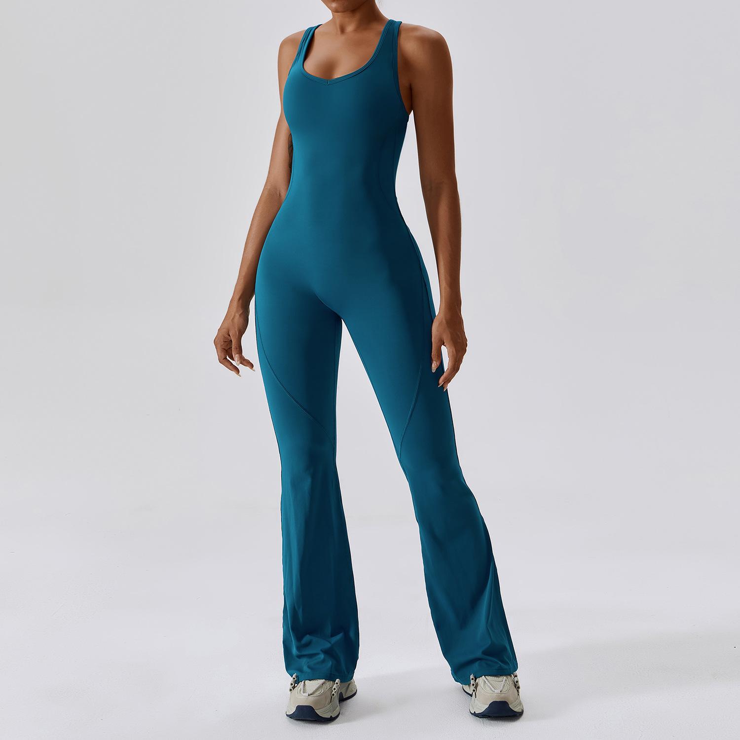 New Quick Drying Tight Yoga Suit, Dance And Fitness Jumpsuit, Hip Lifting And Abdominal Tightening, Slightly Flared Jumpsuit For Women S Лляний
New Quick Drying Tight Yoga Suit, Dance And Fitness Jumpsuit, Hip Lifting And Abdominal Tightening, Slightly Flared Jumpsuit For Women S Лляний