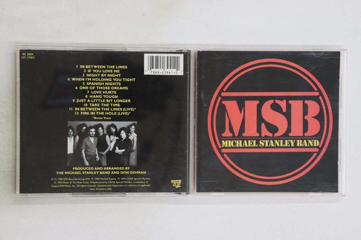 CD MICHAEL STANLEY BAND - Msb RE2004 RAZOR&TIE 1992 US Rock Used
CD MICHAEL STANLEY BAND - Msb RE2004 RAZOR&TIE 1992 US Rock Used