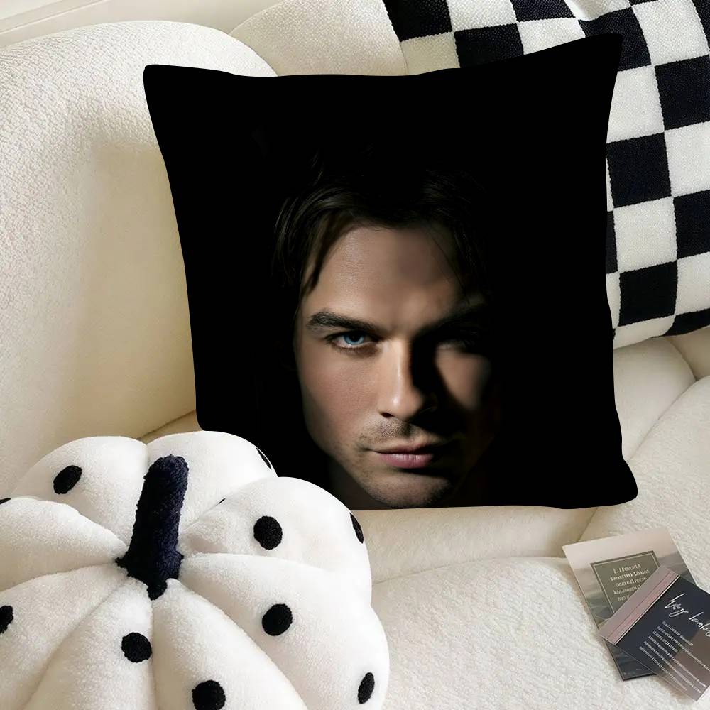 Actor Damon Salvatore Pillow Case Fashion Square Pillowcase Bedroom Sofa Room Ins Decoration Leisure 16x16Inch
Actor Damon Salvatore Pillow Case Fashion Square Pillowcase Bedroom Sofa Room Ins Decoration Leisure 16x16Inch