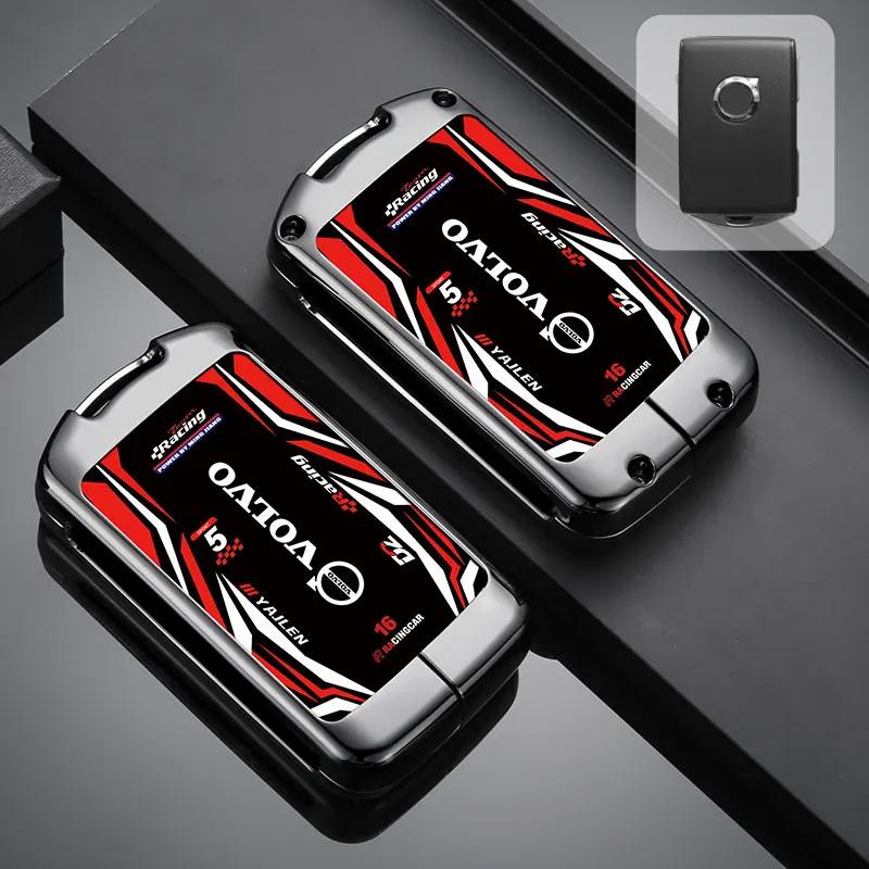Car Racing Style Design Key Case Cover Shell Holder Keychain For Volvo XC60 XC40 XC90 S90 V60 S60 V90 C40 Polestar 1 2 Accessory
Car Racing Style Design Key Case Cover Shell Holder Keychain For Volvo XC60 XC40 XC90 S90 V60 S60 V90 C40 Polestar 1 2 Accessory