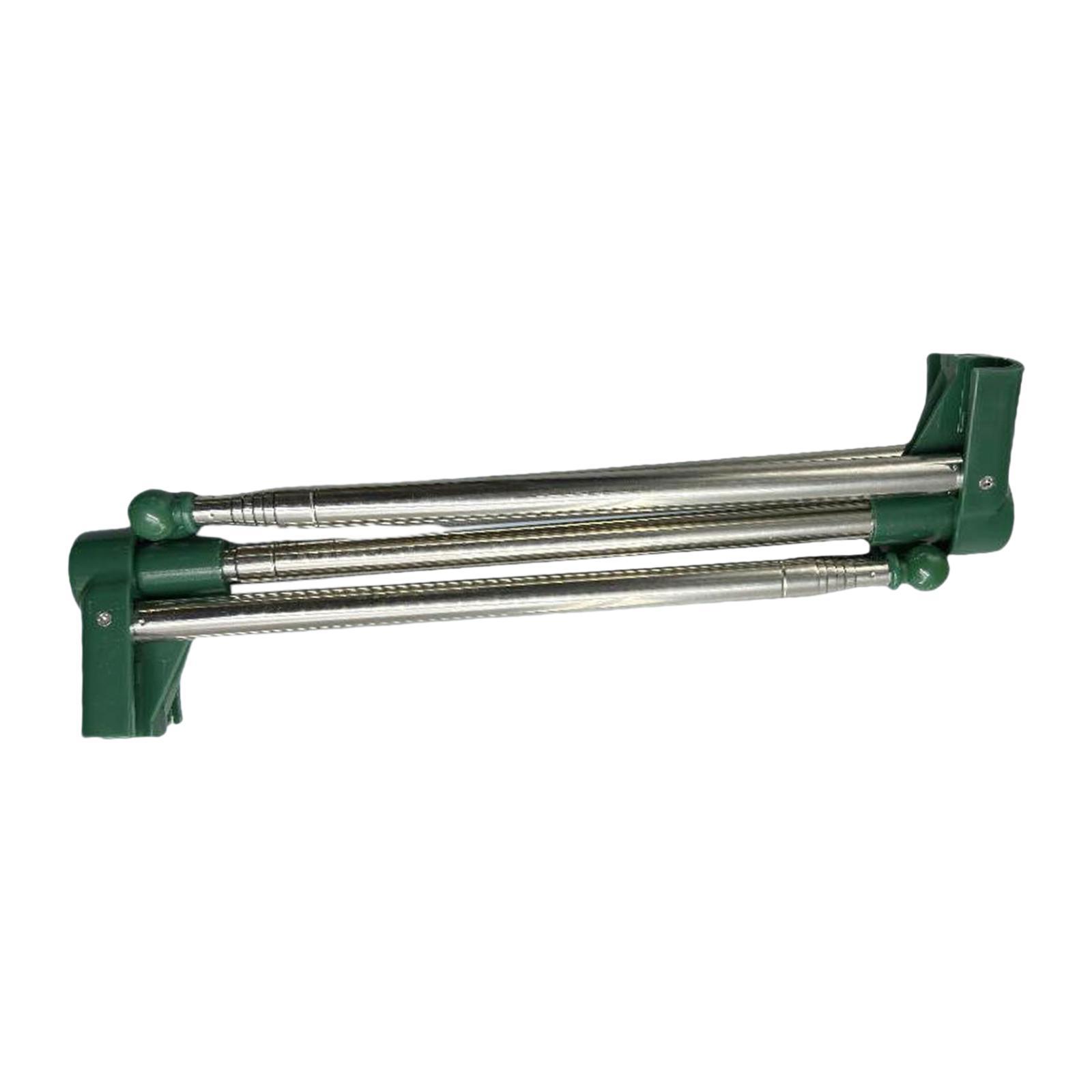 Портативная складная вешалка для одежды, органайзер для хранения одежды, металлическая мини-вешалка для одежды для кемпинга, гостиной, сушки в автофургоне зелёный
Портативная складная вешалка для одежды, органайзер для хранения одежды, металлическая мини-вешалка для одежды для кемпинга, гостиной, сушки в автофургоне зелёный