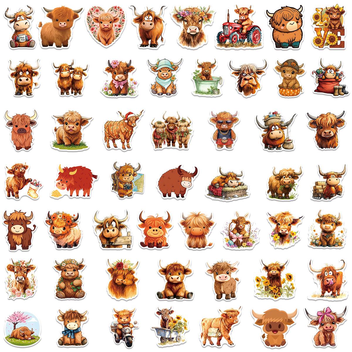 50/100 Pcs Cute Yak Cartoon Fun Stickers PVC Waterproof Thick for Phone Laptop Suitcase Fridge File Holder Binder Decals
50/100 Pcs Cute Yak Cartoon Fun Stickers PVC Waterproof Thick for Phone Laptop Suitcase Fridge File Holder Binder Decals