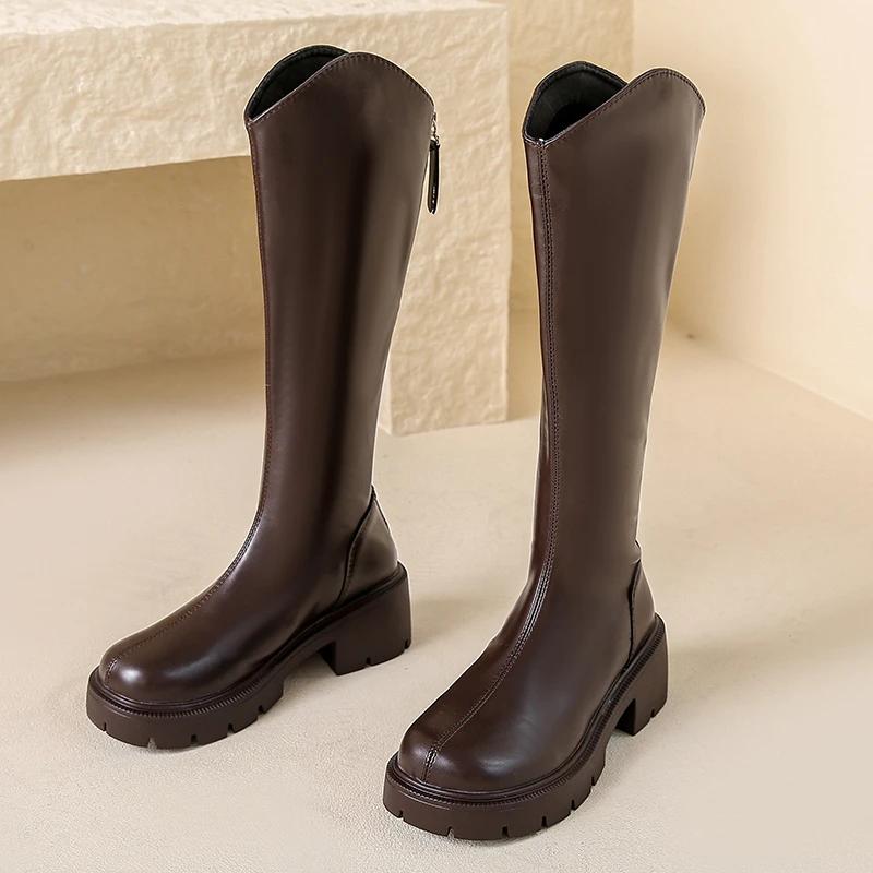 Fashion 2025 Ladies Shoes Knee-High Women s Boots Fashion Back Zipper Modern Boots Women Winter Round Toe Best Seller Shoes for Women 35 коричневый
Fashion 2025 Ladies Shoes Knee-High Women s Boots Fashion Back Zipper Modern Boots Women Winter Round Toe Best Seller Shoes for Women 35 коричневый