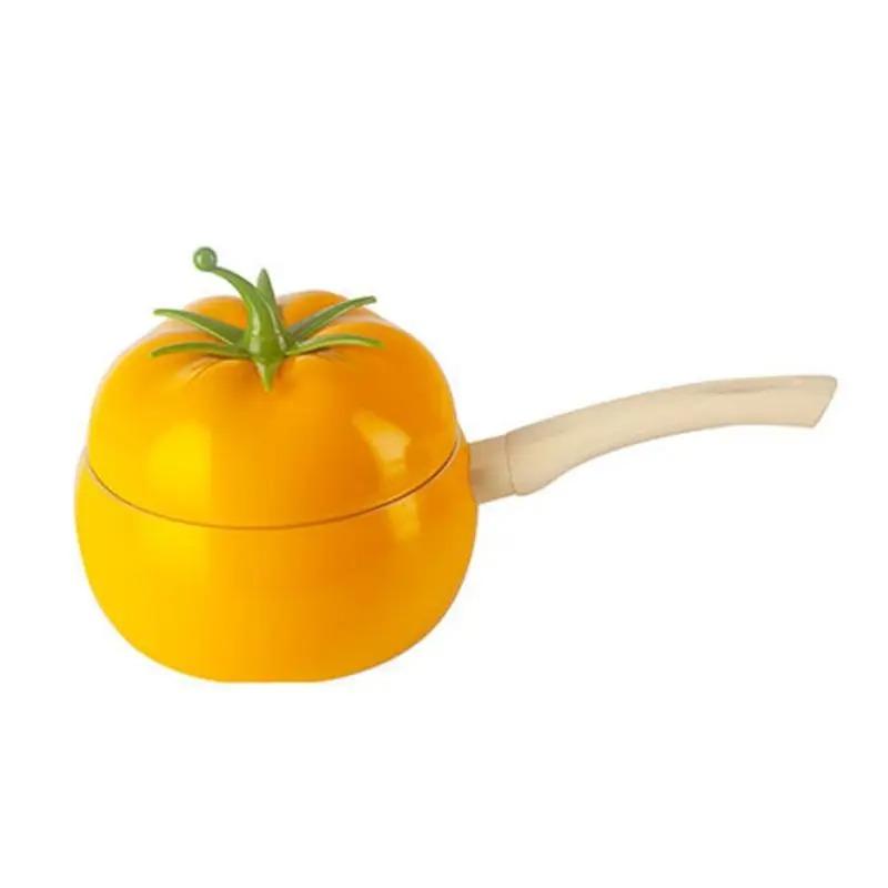 Fruit Tomato Shape Frying Pan Cooking Pot Saucepan Induction Cooker Aluminum Cookware Nonstick Home Kitchen Supplies жовтий
Fruit Tomato Shape Frying Pan Cooking Pot Saucepan Induction Cooker Aluminum Cookware Nonstick Home Kitchen Supplies жовтий