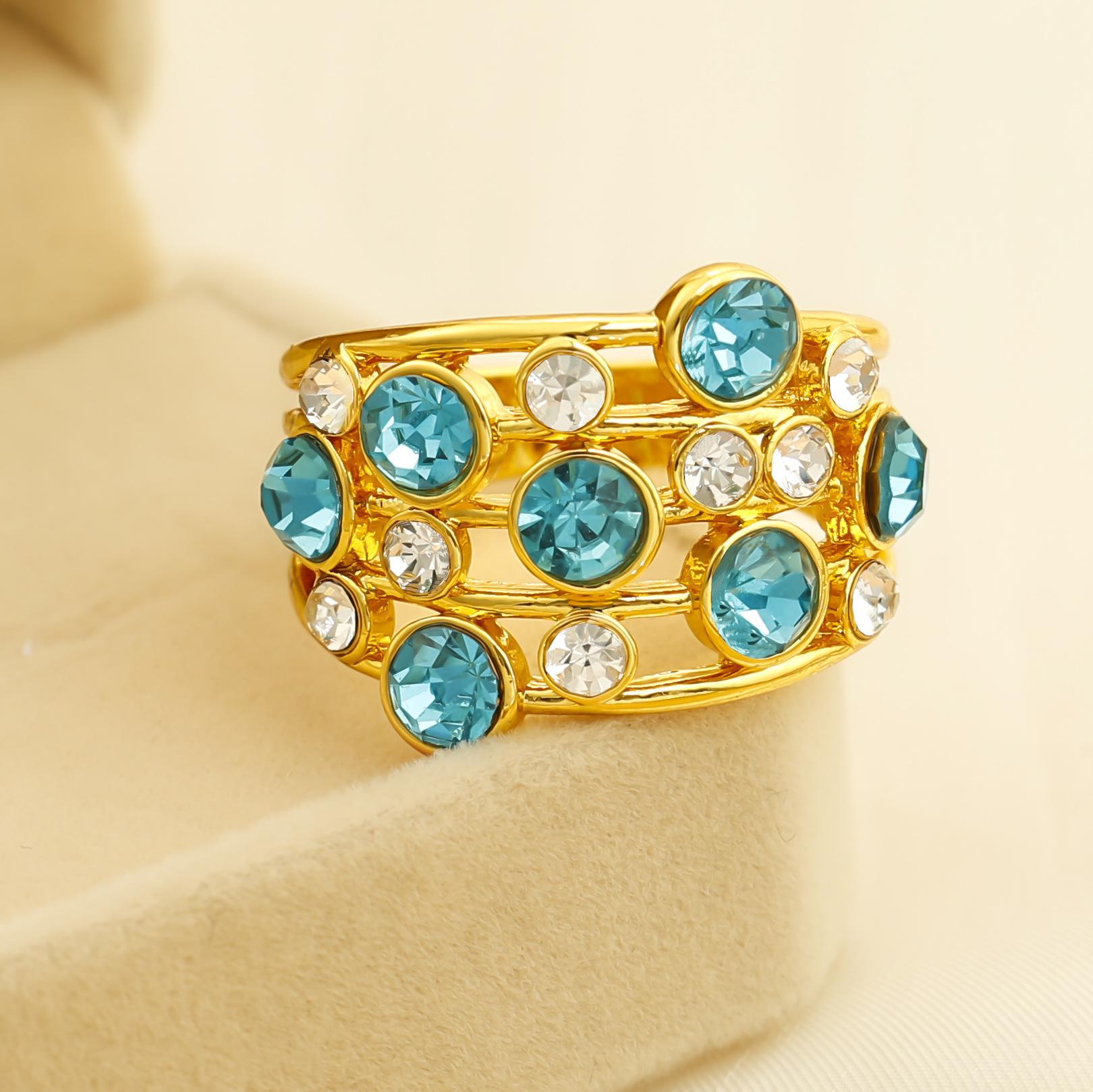 New niche design diamond-encrusted ring retro exaggerated high-end women s ring No. 10
New niche design diamond-encrusted ring retro exaggerated high-end women s ring No. 10