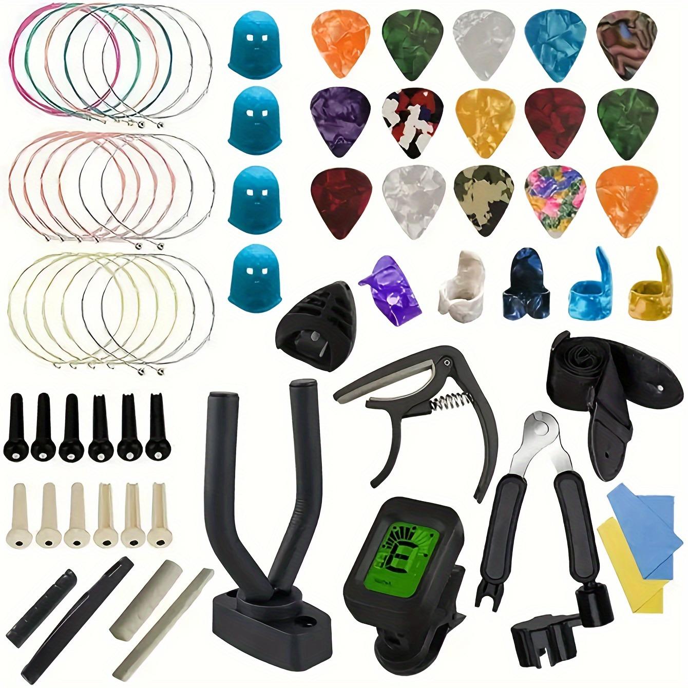 60/65/66 предметов Ultimate Guitar Accessories Kit: Набор из 60/65/66 предметов для акустических гитаристов и начинающих typeB-65pcs
60/65/66 предметов Ultimate Guitar Accessories Kit: Набор из 60/65/66 предметов для акустических гитаристов и начинающих typeB-65pcs