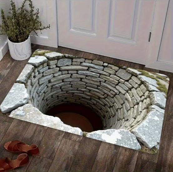 2D Door Mat Creative Door Mat Floor Mat Home Decoration, Anti Slip Floor Mat Bedroom Accessories Decoration Carpet Gifts 40cm x 60cm
2D Door Mat Creative Door Mat Floor Mat Home Decoration, Anti Slip Floor Mat Bedroom Accessories Decoration Carpet Gifts 40cm x 60cm