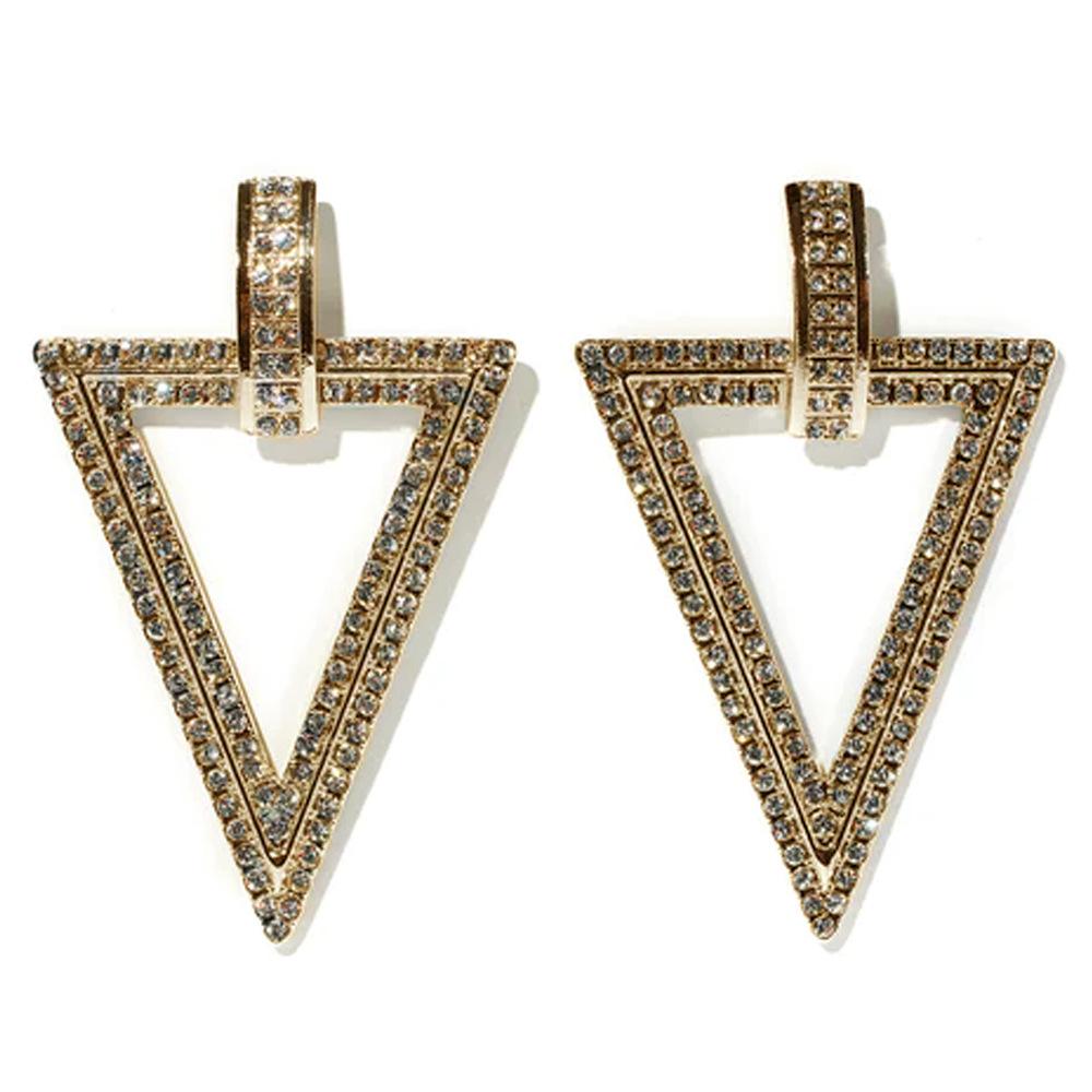 Triangle Rhinestone Earrings, Fashion Temperament Shiny Full Diamond Earrings Accessories Women S Earrings золотий
Triangle Rhinestone Earrings, Fashion Temperament Shiny Full Diamond Earrings Accessories Women S Earrings золотий