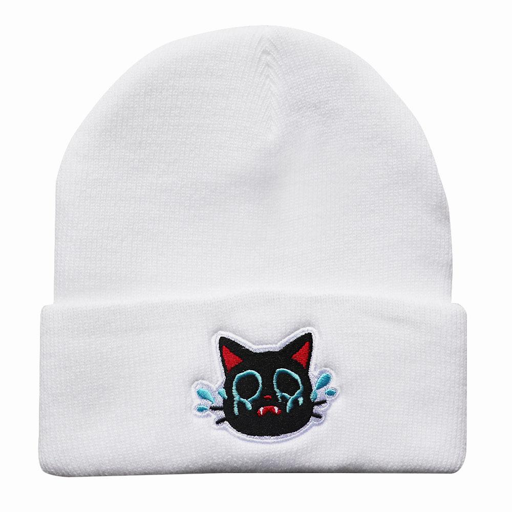 Cartoon cute cat knitted hat, warm cold weather hat, unisex student hat, beanie hat, pullover hat Adjustable білий
Cartoon cute cat knitted hat, warm cold weather hat, unisex student hat, beanie hat, pullover hat Adjustable білий