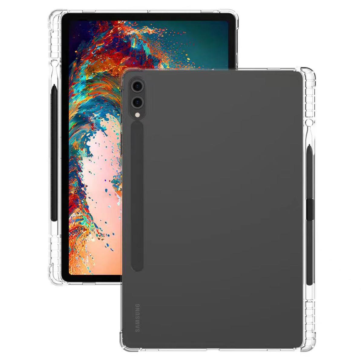For Samsung Galaxy Tab S10+ Case Reinforced Four Corner Anti-Drop Clear TPU Tablet Cover with Pen Slot Style A
For Samsung Galaxy Tab S10+ Case Reinforced Four Corner Anti-Drop Clear TPU Tablet Cover with Pen Slot Style A