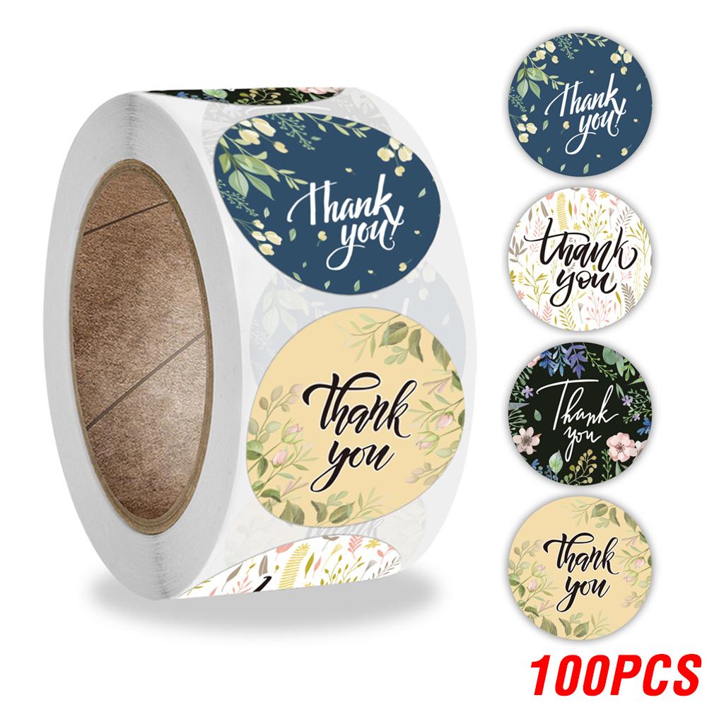 100-500pcs Thank You Round Sticker Scrapbook Envelope Seal Sticker Gift Flower Decoration Stationery Label Sticker
100-500pcs Thank You Round Sticker Scrapbook Envelope Seal Sticker Gift Flower Decoration Stationery Label Sticker