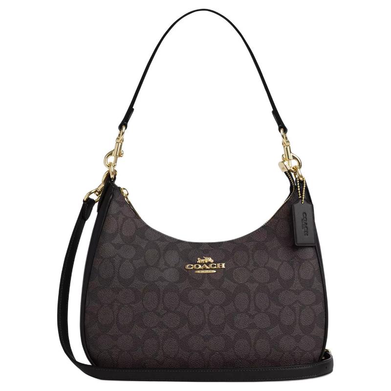 COACH Teri Signature 29 Logo Zip Closure Coated Canvas Crossbody Shoulder Bag Large Women s Black чорний
COACH Teri Signature 29 Logo Zip Closure Coated Canvas Crossbody Shoulder Bag Large Women s Black чорний