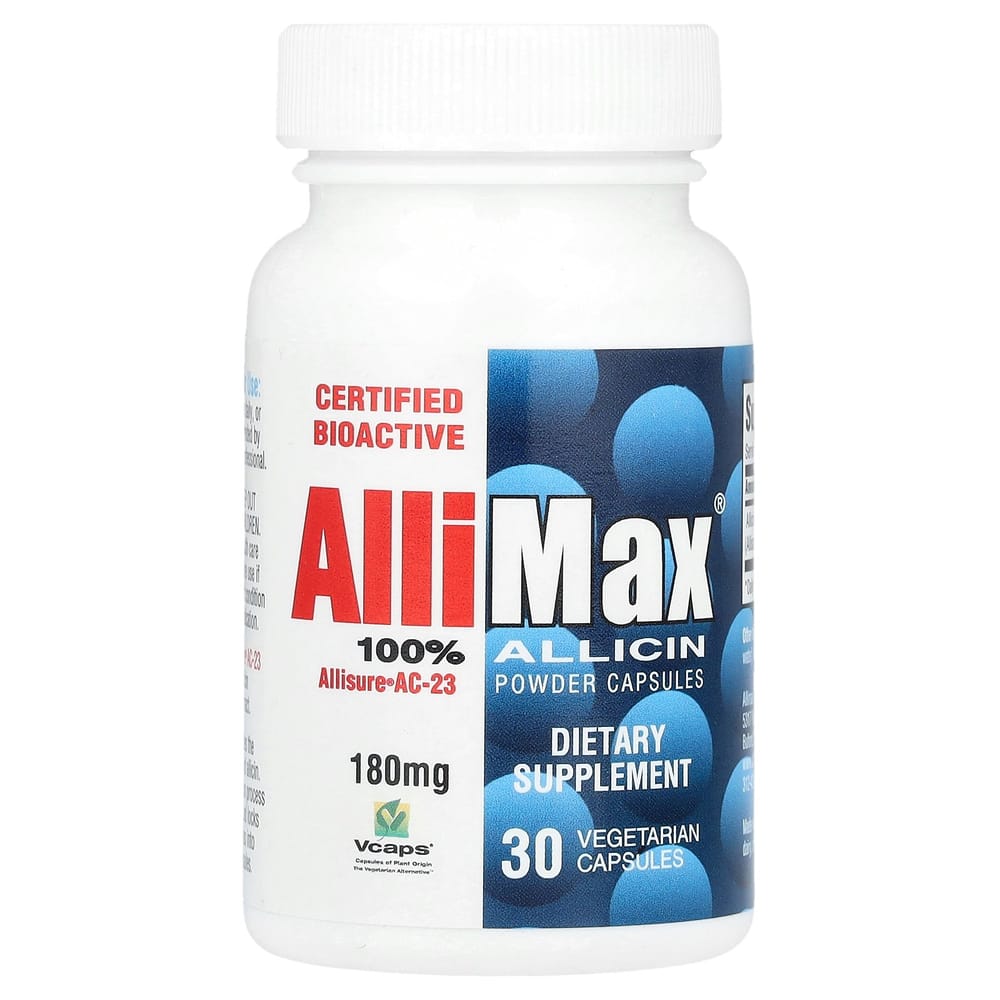 iHerb Alimax 100% Порошок Аліцину 180 мг Вегетаріанські Капсули, 30 Штук 30 pcs - 1 ea
iHerb Alimax 100% Порошок Аліцину 180 мг Вегетаріанські Капсули, 30 Штук 30 pcs - 1 ea