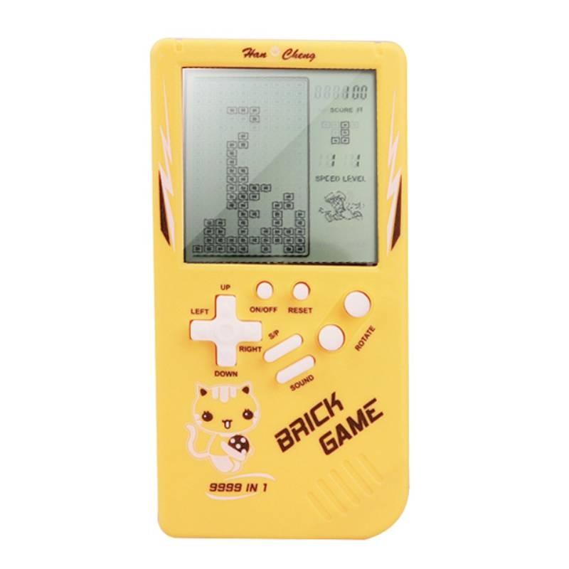 Большой экран Игровые автоматы Тетрис Классические Игрушки для раннего развития Детские забавные подарки жёлтый
Большой экран Игровые автоматы Тетрис Классические Игрушки для раннего развития Детские забавные подарки жёлтый