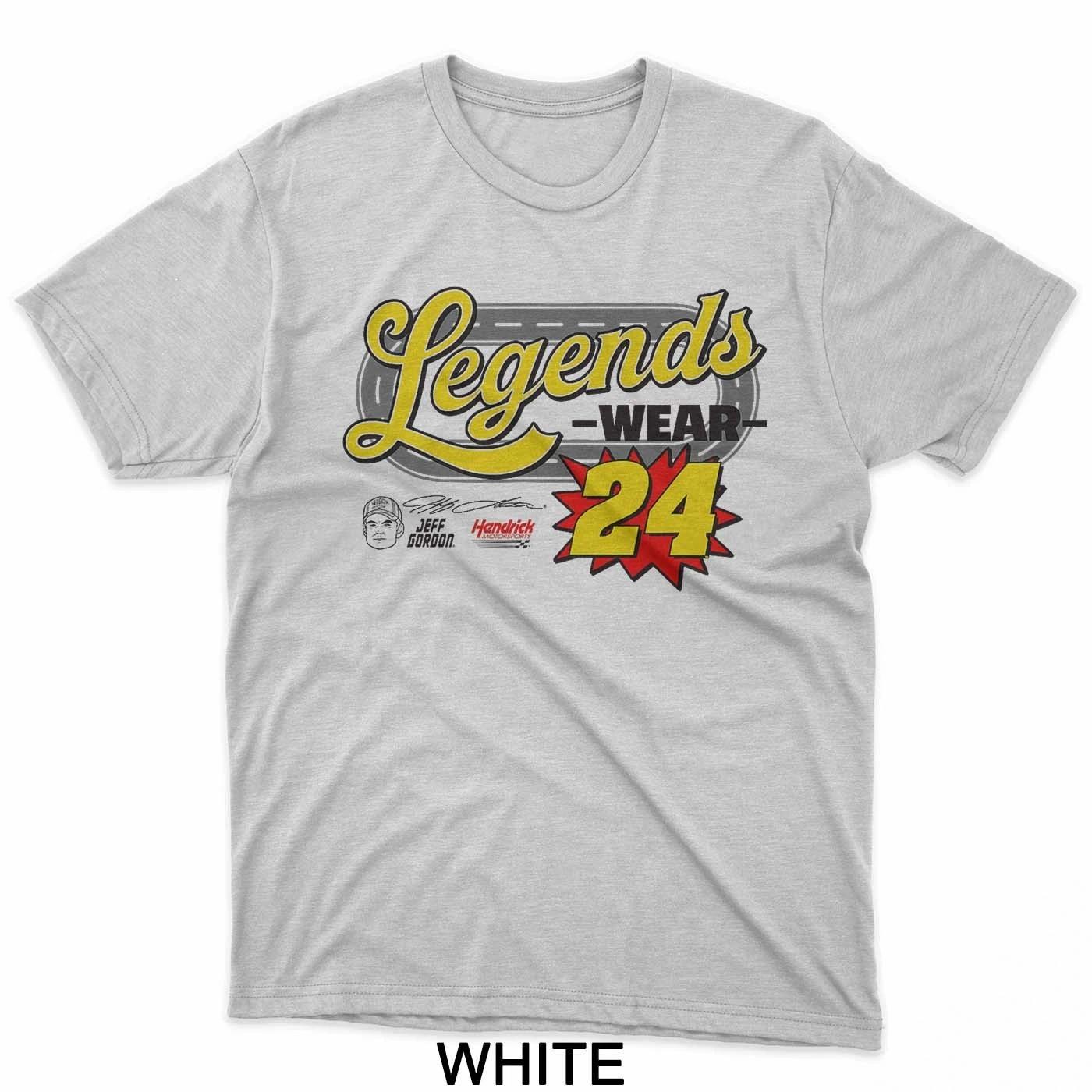 Jeff Gordon Legends Wear 24 Hendrick Motorsports Licensed T-Shirt 4XL
Jeff Gordon Legends Wear 24 Hendrick Motorsports Licensed T-Shirt 4XL