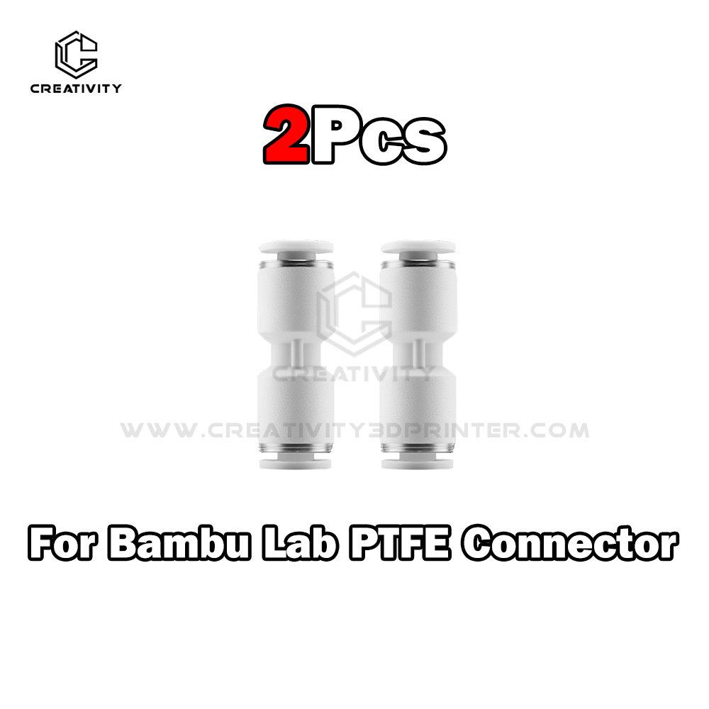 For Lab X1 X1C X1E P1P P1S 3D Printer PTFE Tube Pneumatic Connector 1.75mm Filament Extruder For Bamboo 3D Printer Part
For Lab X1 X1C X1E P1P P1S 3D Printer PTFE Tube Pneumatic Connector 1.75mm Filament Extruder For Bamboo 3D Printer Part