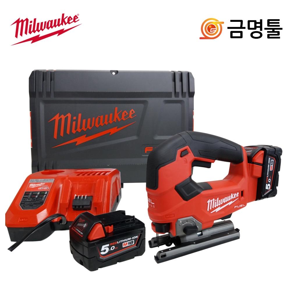 Milwaukee M18 FJS 502X Зарядный лобзик 18 В 5,0 Ач M18B5 2 шт. BL Двигатель Орбитальная функция Зарядный лобзик
Milwaukee M18 FJS 502X Зарядный лобзик 18 В 5,0 Ач M18B5 2 шт. BL Двигатель Орбитальная функция Зарядный лобзик