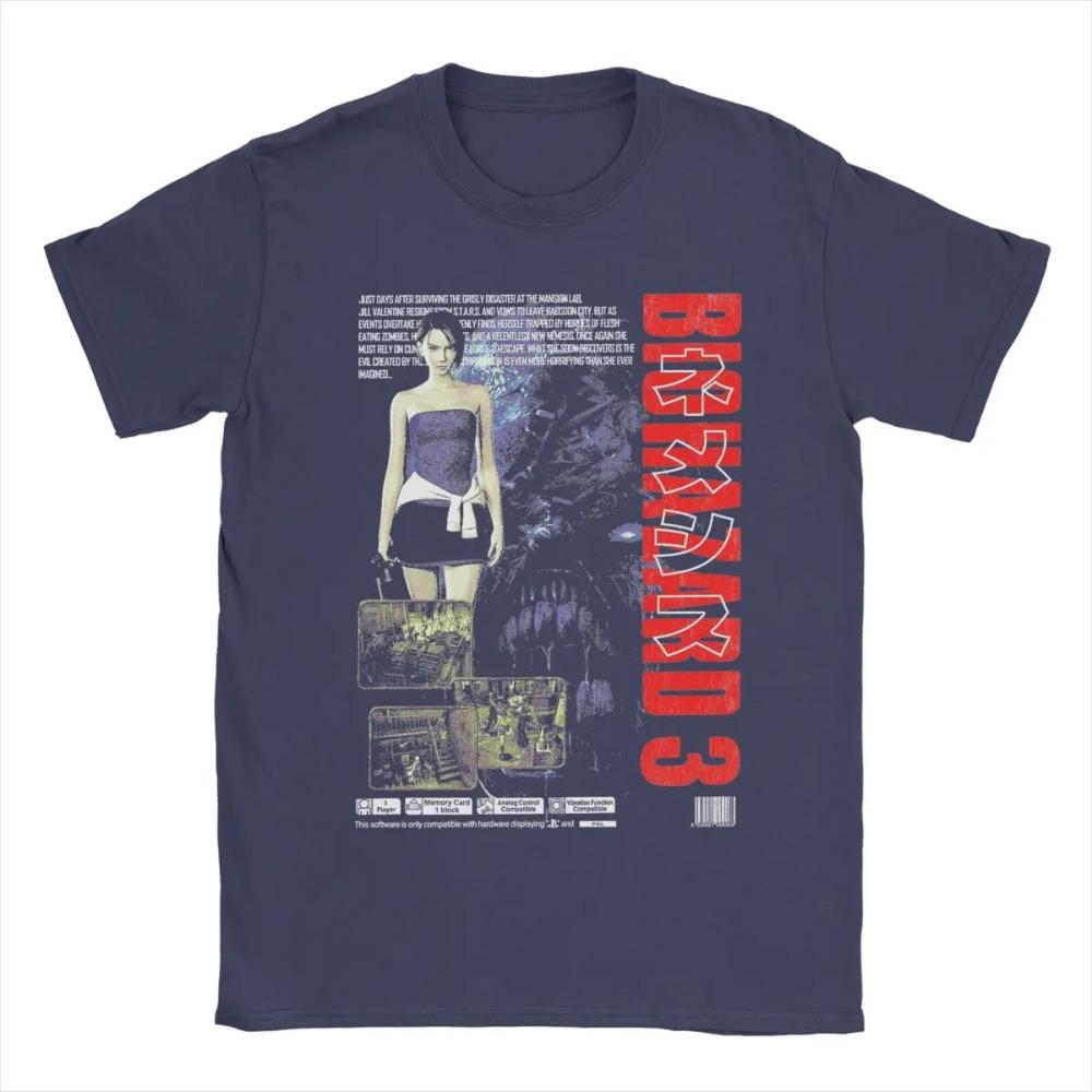 Men s Residents Evils Biohazard 3 T Shirt 100% Cotton Tops Vintage Short Sleeve Crew Neck Tees Classic T-Shirts XXXL темно-синього кольору
Men s Residents Evils Biohazard 3 T Shirt 100% Cotton Tops Vintage Short Sleeve Crew Neck Tees Classic T-Shirts XXXL темно-синього кольору