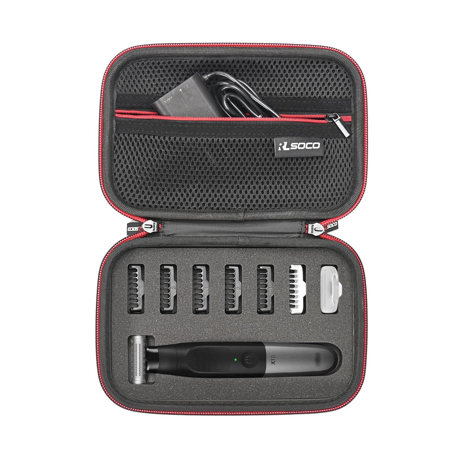 RLSOCO Чохол для зберігання Braun Body Groomer PRO X Body Body Shaver Compatible XT5300-b/XT5200-b (Тільки футляр)
RLSOCO Чохол для зберігання Braun Body Groomer PRO X Body Body Shaver Compatible XT5300-b/XT5200-b (Тільки футляр)
