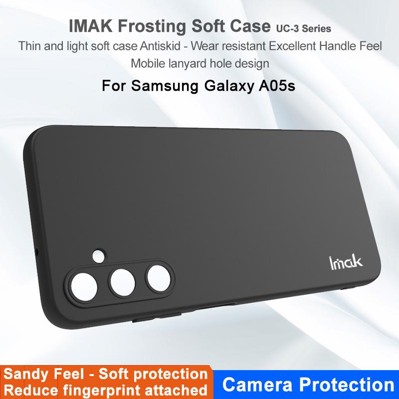 IMAK UC-3 Series For Samsung Galaxy A05s 4G Case Anti-fingerprint TPU Phone Case A
IMAK UC-3 Series For Samsung Galaxy A05s 4G Case Anti-fingerprint TPU Phone Case A