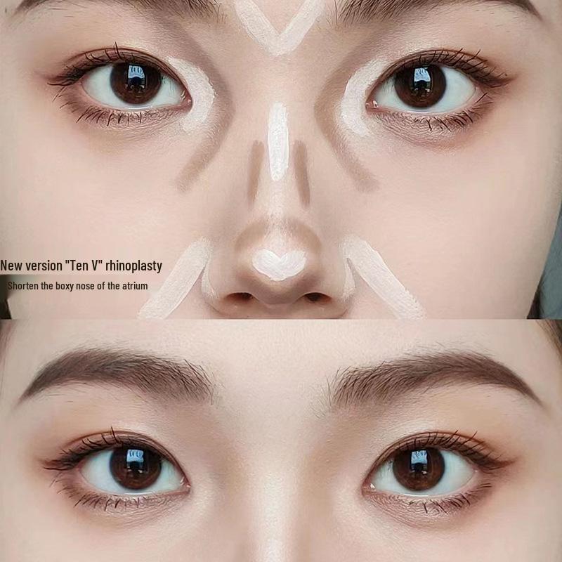 Kekemood Waterproof 3D Contouring Stick: Flawless Liquid Highlighter for Natural Brightening 01# Highlight
Kekemood Waterproof 3D Contouring Stick: Flawless Liquid Highlighter for Natural Brightening 01# Highlight