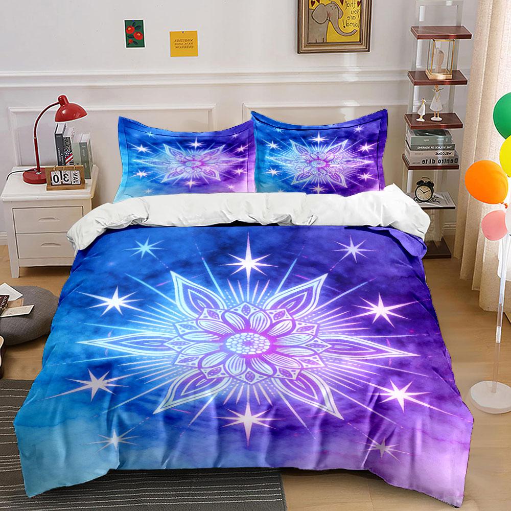 Floral mandala with stars. Bedding sets Duvet cover sets Duvet covers Pillowcases(1 * Duvet Cover 2 * Pillowcases, without duvet insert) 135x200cm
Floral mandala with stars. Bedding sets Duvet cover sets Duvet covers Pillowcases(1 * Duvet Cover 2 * Pillowcases, without duvet insert) 135x200cm