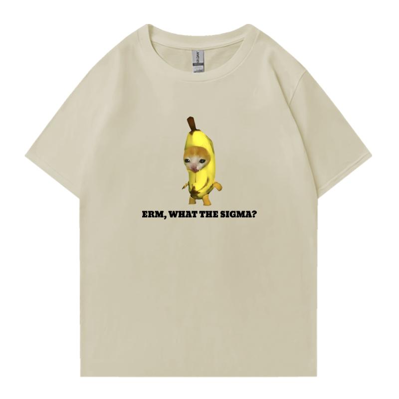 Funny Erm What Sigma Banana Cat Meme Top Casual Oversized TShirt Summer Cotton Women Unisex Short Sleeve Tshirts Unisex Clothing 4XL
Funny Erm What Sigma Banana Cat Meme Top Casual Oversized TShirt Summer Cotton Women Unisex Short Sleeve Tshirts Unisex Clothing 4XL