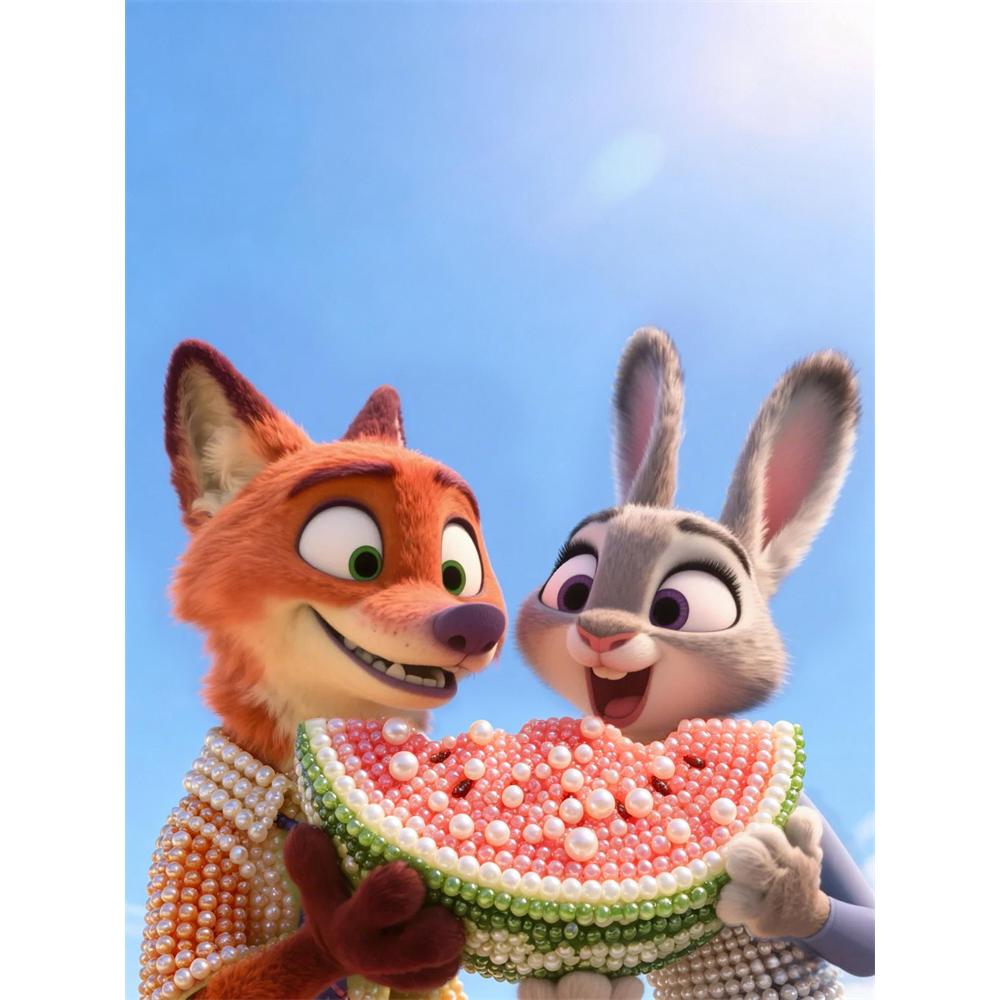 Disney DIY Pearl Art Painting Zootopia Nick and Judy Home Wall Decoration Pearl Gem Painting Pictures Crafts Home Decoration 30x40
Disney DIY Pearl Art Painting Zootopia Nick and Judy Home Wall Decoration Pearl Gem Painting Pictures Crafts Home Decoration 30x40