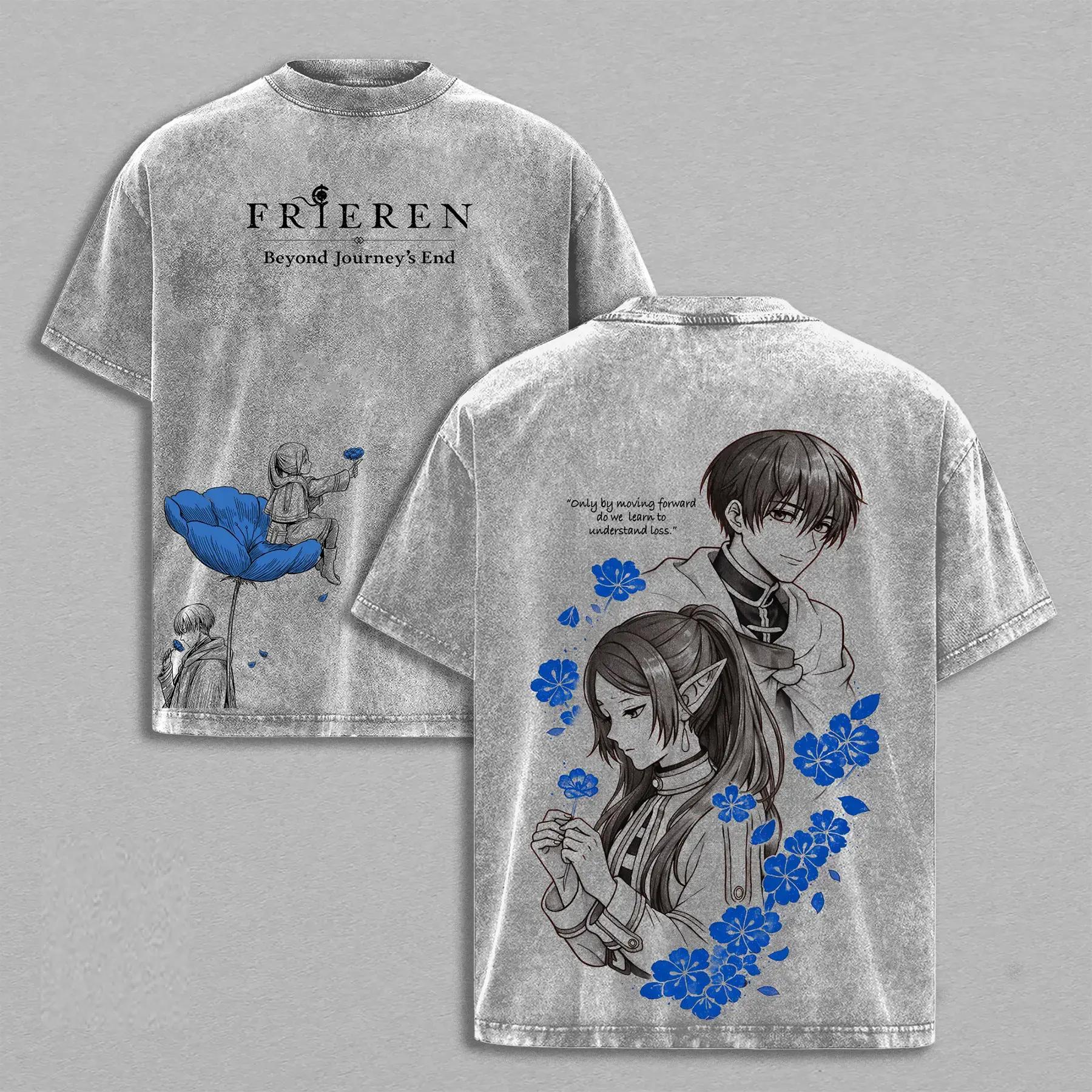 Frieren Anime Printed T-shirt Harajuku Washed Oversized T Shirt Summer Casual Short Sleeve Cotton Tees Tops Men Women Clothing S серый
Frieren Anime Printed T-shirt Harajuku Washed Oversized T Shirt Summer Casual Short Sleeve Cotton Tees Tops Men Women Clothing S серый