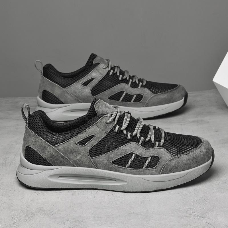 Men s shoes 2025 summer new out casual sports shoes youth breathable mesh soft sole cushioning comfortable trendy shoes 44 серый
Men s shoes 2025 summer new out casual sports shoes youth breathable mesh soft sole cushioning comfortable trendy shoes 44 серый