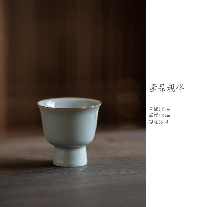 2pc/lot Secret Colored Glazed Small High Footed Teacup Handmade Tea Bowl Jug Tea-tasting Personal Cup Chazhan Master Cups 35ml
2pc/lot Secret Colored Glazed Small High Footed Teacup Handmade Tea Bowl Jug Tea-tasting Personal Cup Chazhan Master Cups 35ml