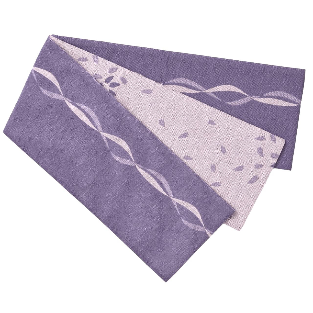 Warakugure Kiryu Woven Reversible Yukata Obi with Made in Japan Cotton-Touch Ribbon, (Purple) фиолетовый
Warakugure Kiryu Woven Reversible Yukata Obi with Made in Japan Cotton-Touch Ribbon, (Purple) фиолетовый