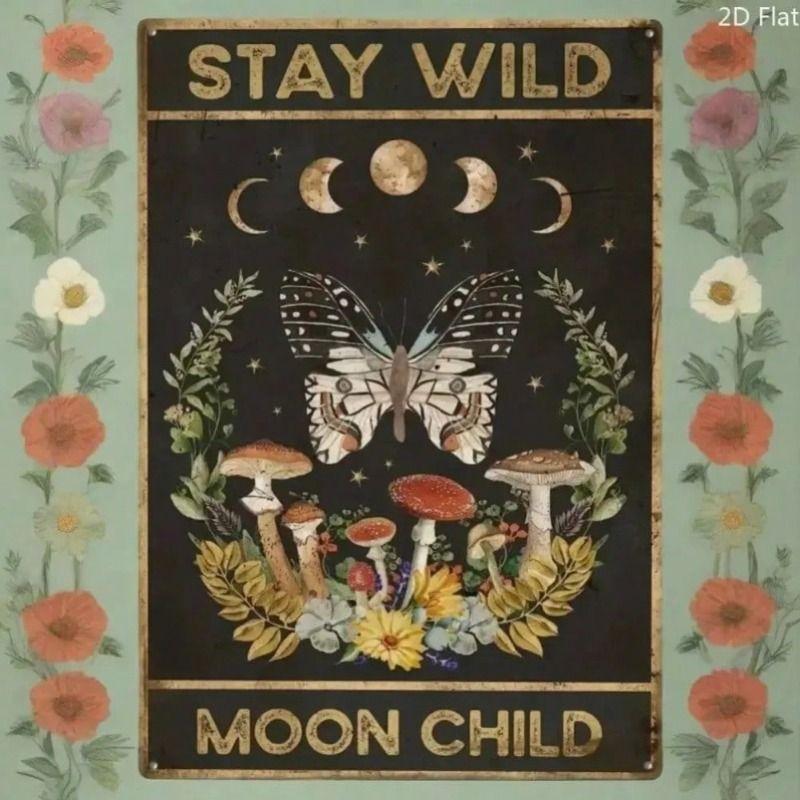 Vintage Metal Wall Art Butterfly Rustic Tin Sign Retro Celestial Decor for Living Room
Vintage Metal Wall Art Butterfly Rustic Tin Sign Retro Celestial Decor for Living Room