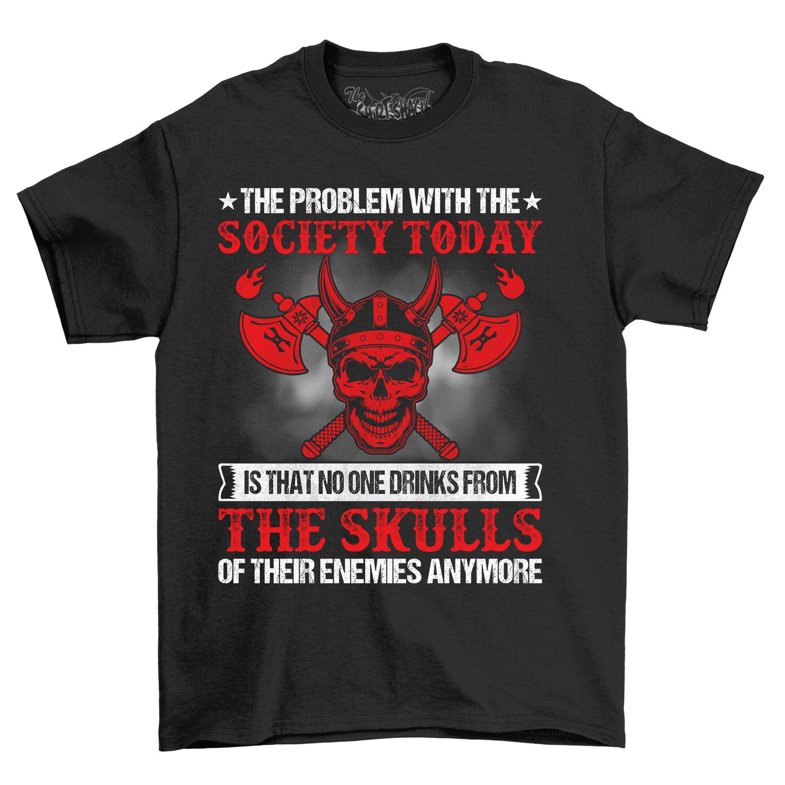 Society Solved: The Problem with Society Funny T-Shirt Mens Womens Tees Top - 100% cotton, Unisex, Id 2XL
Society Solved: The Problem with Society Funny T-Shirt Mens Womens Tees Top - 100% cotton, Unisex, Id 2XL
