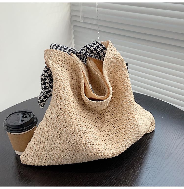 New Korean Style Ins Navy Straw Shoulder Bag Handmade Woven Beach Bag for Women Comfortable and Versatile Texture Handle Bag
New Korean Style Ins Navy Straw Shoulder Bag Handmade Woven Beach Bag for Women Comfortable and Versatile Texture Handle Bag