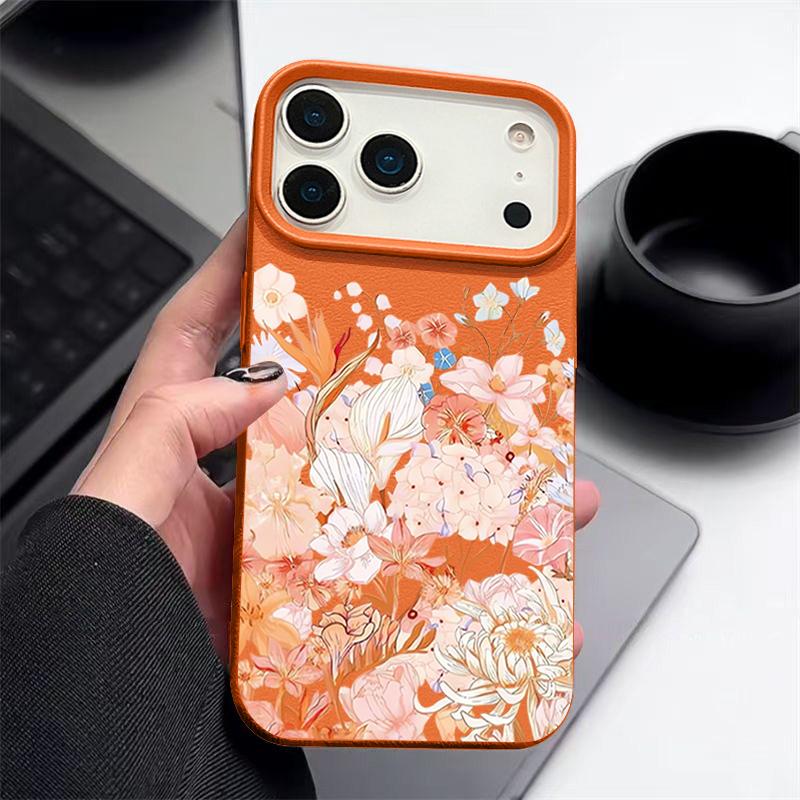 Чехол с узором из гортензий и пионов для iPhone 17 Pro Max Funda iPhone 16 Pro Max 15 14 13 12 11 Air 16E Силиконовая накладка с текстурой кожи iPhone 17 Pro оранжевый
Чехол с узором из гортензий и пионов для iPhone 17 Pro Max Funda iPhone 16 Pro Max 15 14 13 12 11 Air 16E Силиконовая накладка с текстурой кожи iPhone 17 Pro оранжевый