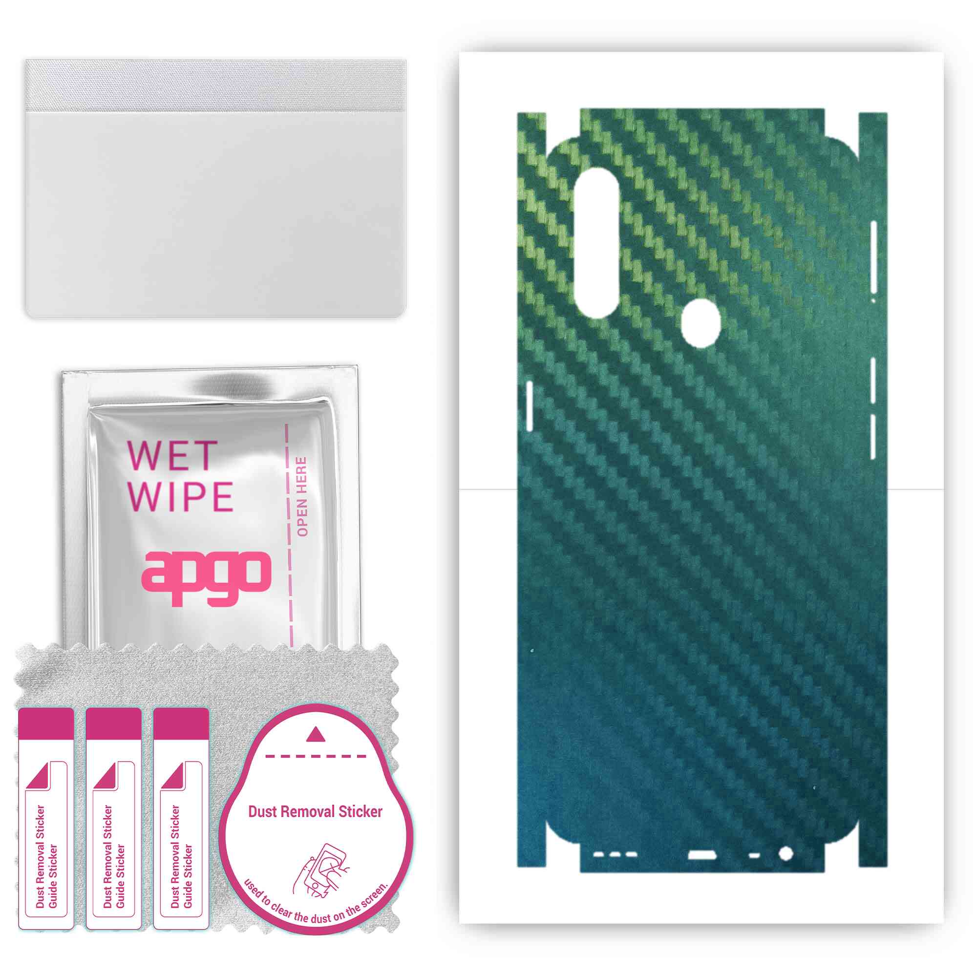Apgo Protective Skin Sticker for the back+sides compatible with Oppo A31, Full Wrap Film, Foil, Vinyl - Pattern Carbon Chameleon CAKA1
Apgo Protective Skin Sticker for the back+sides compatible with Oppo A31, Full Wrap Film, Foil, Vinyl - Pattern Carbon Chameleon CAKA1