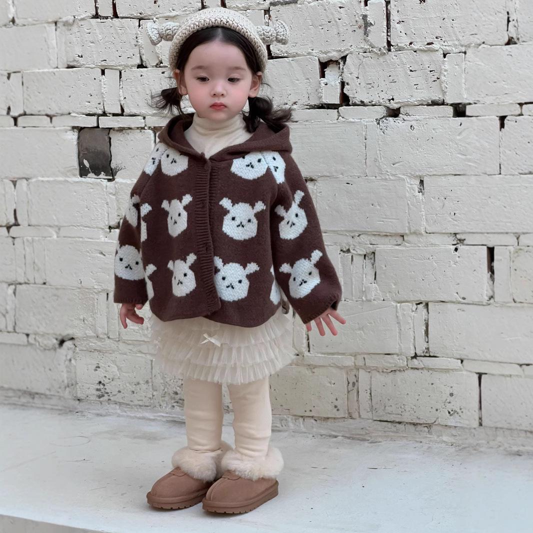 Stylish Knitted Baby & Toddler Tulle Skirt Pants with Cute Cartoon Sweater & Cardigan for Autumn & Winter 100 cm
Stylish Knitted Baby & Toddler Tulle Skirt Pants with Cute Cartoon Sweater & Cardigan for Autumn & Winter 100 cm
