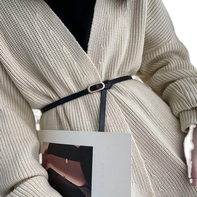 Women s Fashionable Black Waist Belt With Decorative Knot Versatile For Dresses And Sweaters StyleF
Women s Fashionable Black Waist Belt With Decorative Knot Versatile For Dresses And Sweaters StyleF