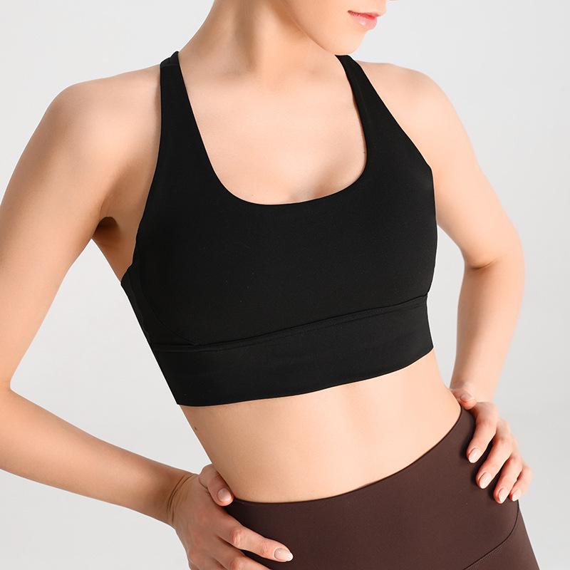 Cross-Strap Nude Back Fitness Yoga Sports Bra - Shockproof and Comfortable for Women Medium
Cross-Strap Nude Back Fitness Yoga Sports Bra - Shockproof and Comfortable for Women Medium