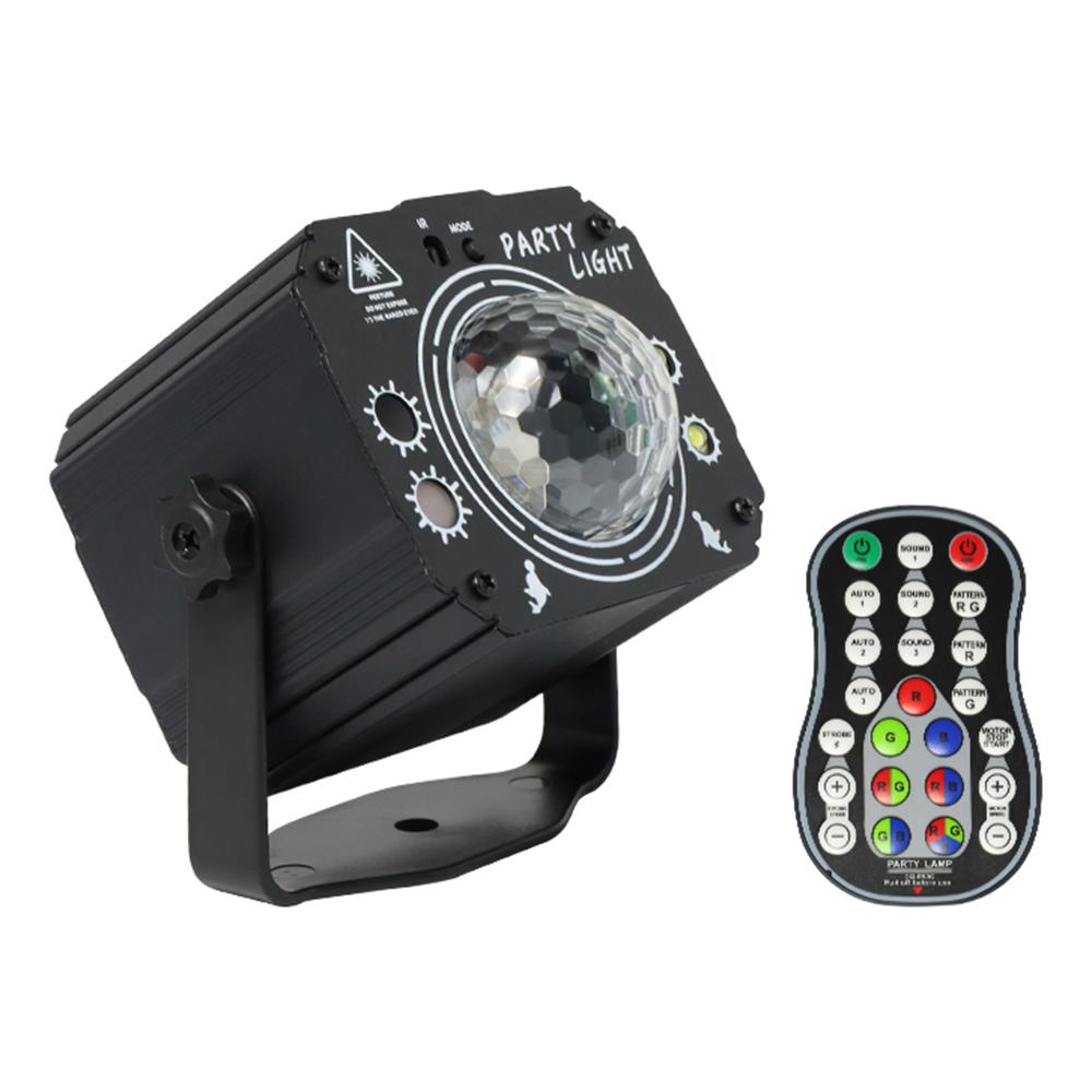 RGB Магічна куля Лазерний Стробоскоп Сценічний Проектор Світло Активація голосом Пульт дистанційного керування Домашня Вечірня Лампа A
RGB Магічна куля Лазерний Стробоскоп Сценічний Проектор Світло Активація голосом Пульт дистанційного керування Домашня Вечірня Лампа A